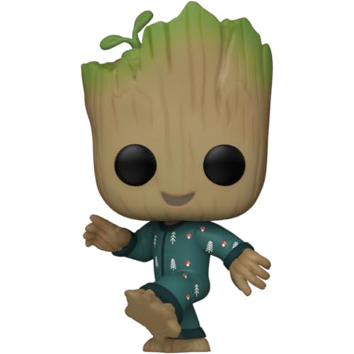 Funko Pop! Marvel: Guardians Of The Galaxy - Groot Pjs - (Dancing) - Groot Shorts - Figura In Vinile Da Collezione - Idea Regalo - Merchandising Uffic
