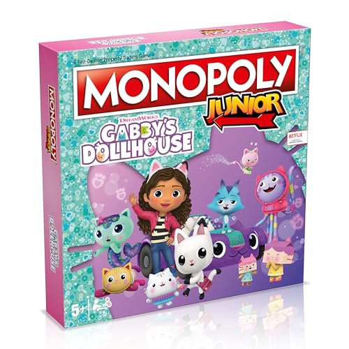 Winning Moves Gabby'S Dollhouse Monopoly Junior Board Game