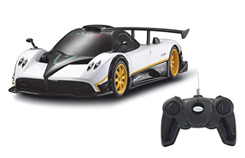Jamara- Zonda R Pagani Macchinina 1:24 40Mhz Interni Simili All'Originale, Colore Bianco, 405143