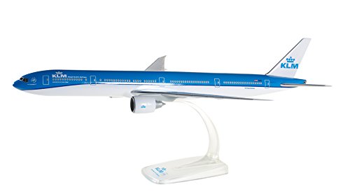 Herpa Zum Basteln, Sammeln Und Als Geschenk, Blau/Weiß Other License 610872-Klm Boeing 777 300Er, Miniatura Per Bricolage, Collezione E Regalo, Colore