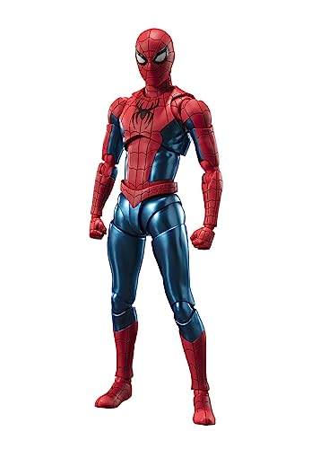Tamashii Nations - Spider-Man: No Way Home - Spider-Man [Nuovo Vestito Rosso E Blu] (Spider-Man: No Way Home), Bandai Spirits S.H.Figuarts Action Figu