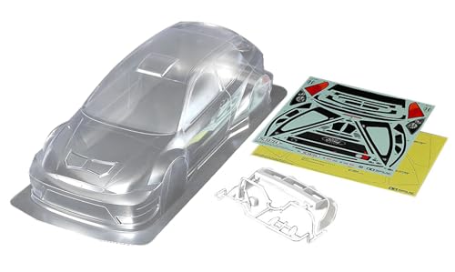 Tamiya 51718 Scala 1/10 R/C 2003 Ford Focus Rs Custom Body Parts Set
