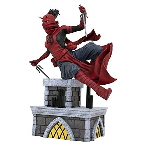 Merchandising Licence Diamond Select Toys-Marvel Gallery Comic Elektra As Daredevil Pvc Statue, One Size