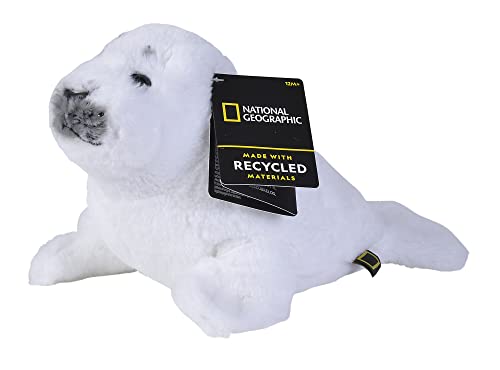 Simba- Disney Nat Geo Foca, 6315870108, 0 Mesi, Materiale Riciclato 90%, 25 Cm
