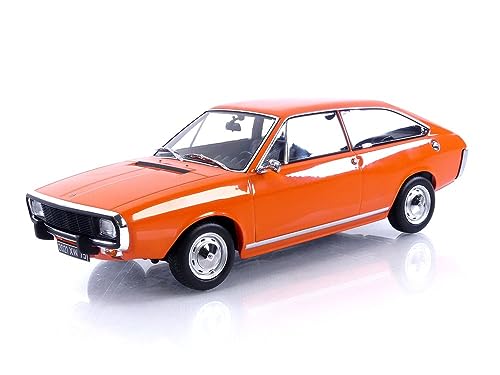 Norev Nv185350 1:18 15 Tl 1971-Arancione Renault Modello Collezionabile, Multi