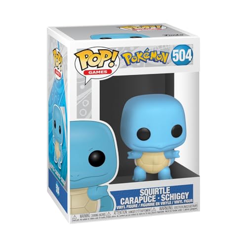 Funko Pop! Pokemon - Squirtle - Figura In Vinile Da Collezione - Idea Regalo - Merchandising Ufficiale - Giocattoli Per Bambini E Adulti - Video Games