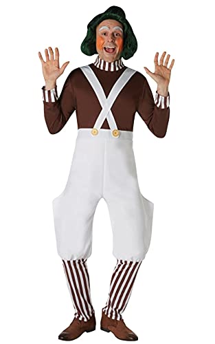 Rubie´S Ufficiale Willy Wonka E La Fabbrica Di Cioccolato Oompa Loompa Adults Costume