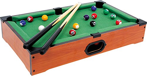 6703 Tavolo Da Biliardo "Mimi" Small Foot In Legno, Gioco Del Biliardo Incl. Accessori, Giocabile Su Qualsiasi Superficie Piana, A Partire Da 5 Anni