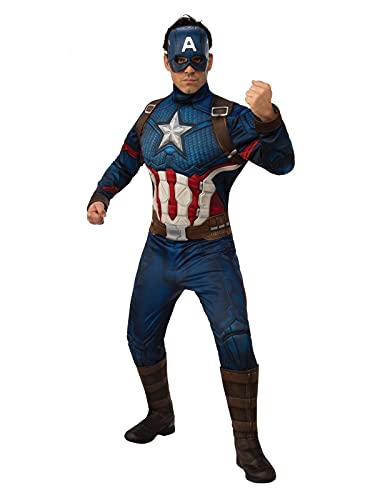 Rubie'S, Costume Ufficiale Da Capitan America, Da Uomo - Standard