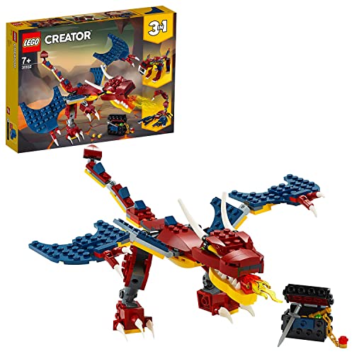 Lego 31102 Creator Drago Del Fuoco