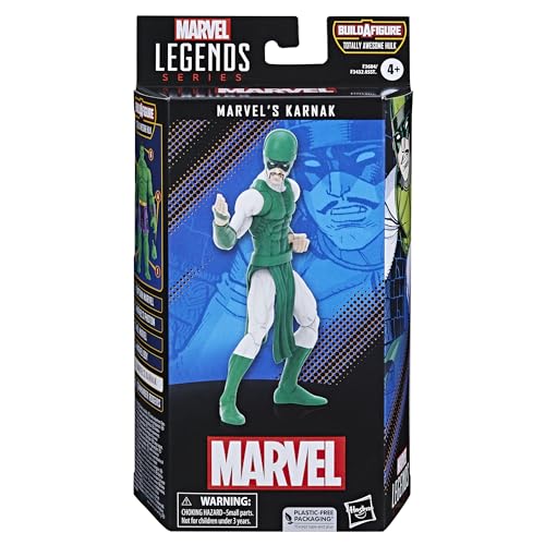 Marvel Hasbro, Legends Series, Marvel'S Karnak, Action Figure Da 15 Cm Ispirata Comics