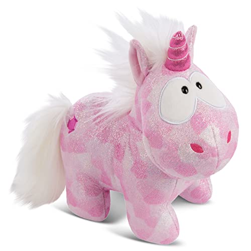 Nici Einhorn Peluche Unicorno Rosa 22 Cm, Linea Theodor, Colore Pink, 47633.Nic