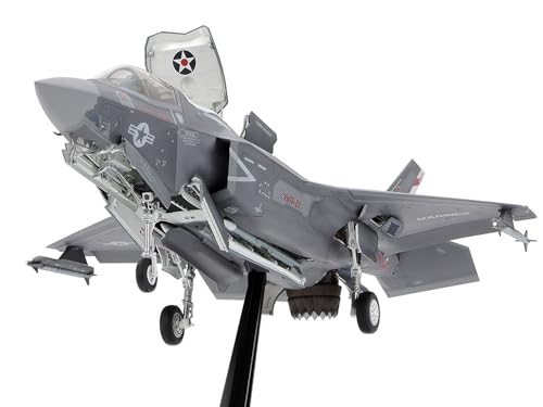 Tamiya 61125 1:48 Us F-35B Lightning Ii – Riproduzione Fedele All'Originale, Kit Di Costruzione In Plastica, Fai Da Te, Modellini, Assemblaggio, Non V