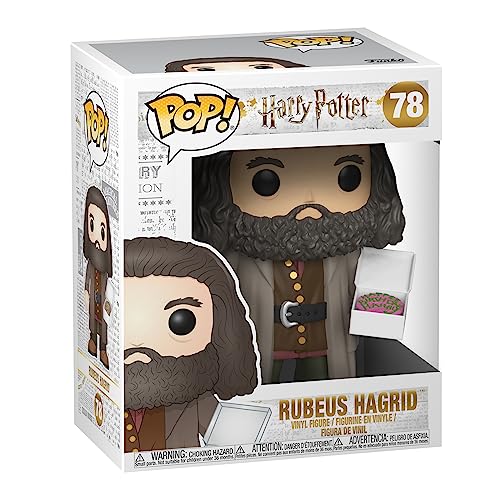 Funko Pop! Hp: - 6" Rubeus Hagrid With Cake - Harry Potter- Figura In Vinile Da Collezione - Idea Regalo - Merchandising Ufficiale - Giocattoli Per Ba