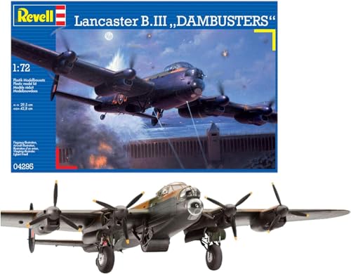 Revell 04295 - Lancaster B.Iii Dambuster Kit Di Modello In Plastica, Scala 1:72
