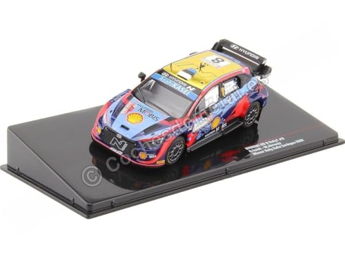 Compatibile Con Hyundai I20 N Rally1 Nº8 Tänak/Järveoja Vincitore Rally Italia Sardegna 1:43 Ixo Models Ram853.22