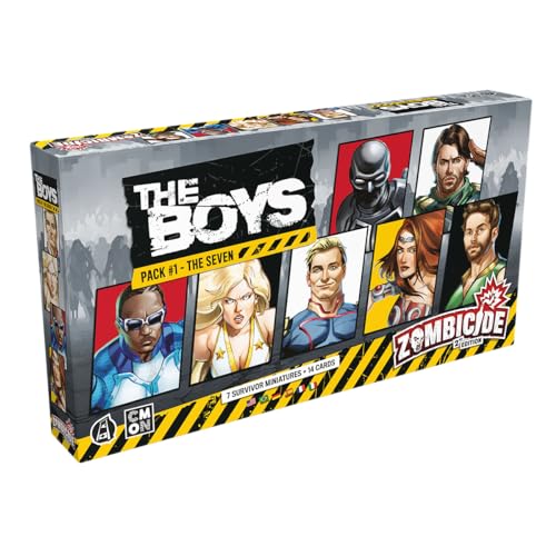 Asmodee Zombicide 2A Edizione The Boys Pack 1 Espansione Gioco Da Tavolo, Pack 1, Edizione In Italiano