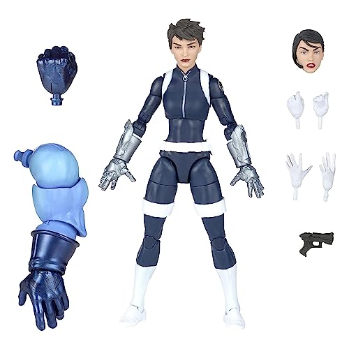 Marvel Hasbro Legends Series, Marvel'S Quake, Action Figure Collezionabile Da 15 Cm, Giocattolo Ispirato Ai Fumetti Secret Warriors, Con 5 Accessori E