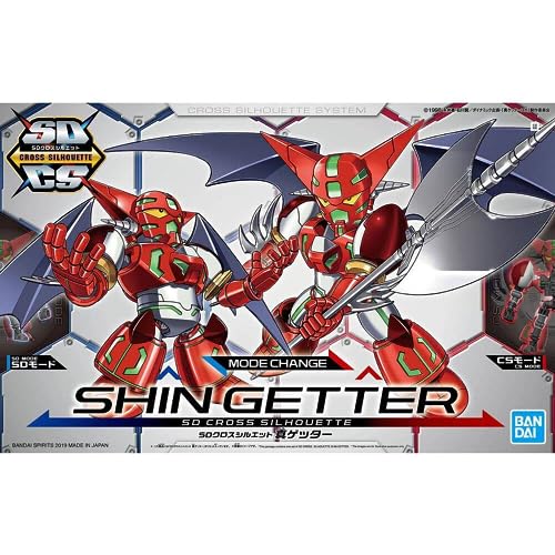 Bandai Sd Cross Silhouette Shin Getter One 10Cm Plastic Model Kit