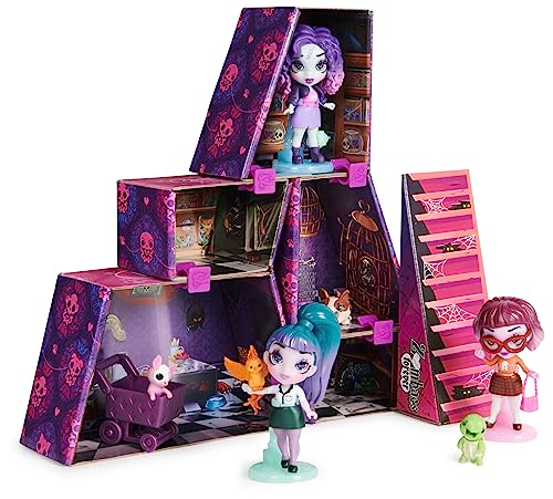 Zombaes Forever, Wild Vibes, Set Di Gioco Casa Delle Bambole Abandoned Pet Shop, 3 Bambole Zombie E Accessori, 5 Animaletti, Giocattoli Per Bambine