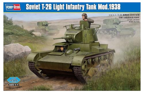 Hobbyboss 1:35 - Soviet T-26 Light