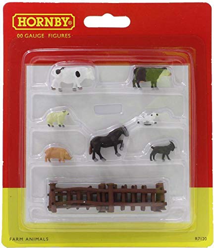 Hornby- Animali Da Fattoria Acessories-Materiali Scenic, Multicolore, R7120