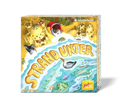Zoch 601105161 Spiaggia Sotto – L'Emozionante Gioco Di Bassa Marea E Marea Per I Costruttori Di Sabbia, Da 2 A 4 Giocatori, Per Bambini Dagli 8 Anni I