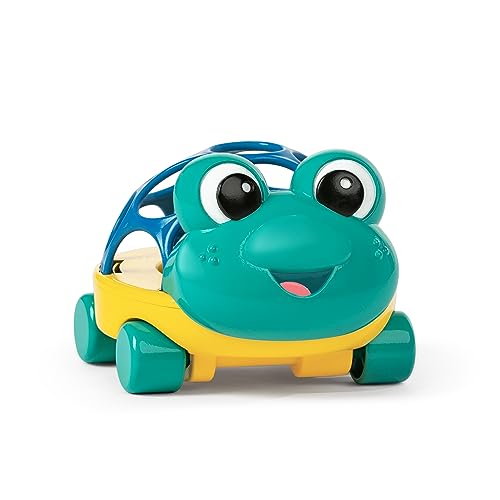 Baby Einstein- Macchinina Giocattolo Sonaglio Per Bambini, Colore Neptune, 3.0" (H) X 4.16" (W) X 3.74" (L), 16766-6-A1-Ln-Ac-Mews-Yw2