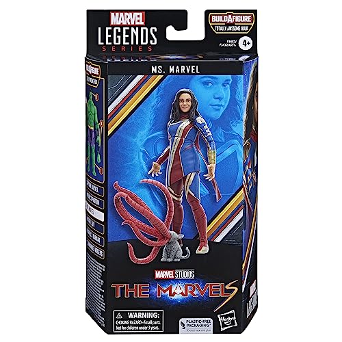 Marvel Hasbro, Legends Series, Ms, Action Figure Da 15 Cm Ispirate A The Marvels