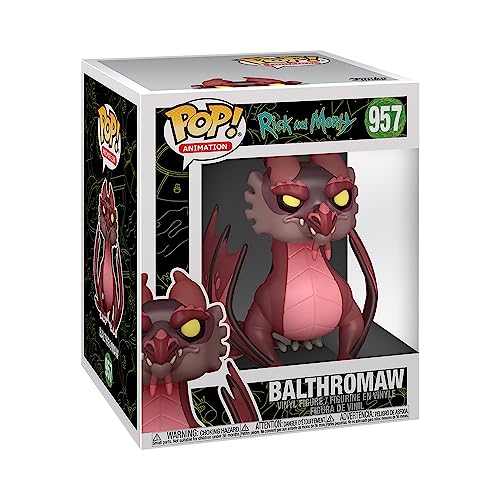 Funko Pop! Super: Rick & Morty - Balthrowmaw - Balthromaw Rick And Morty 6 - Figura In Vinile Da Collezione - Idea Regalo - Merchandising Ufficiale -