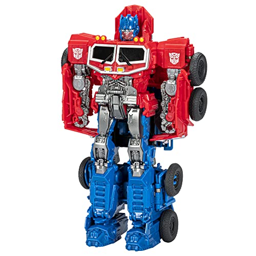 Transformers Bumblebee Cyberverse Adventures F8067 - Dinobots Unite Smash Changer Optimus Prime, 22,5 Cm