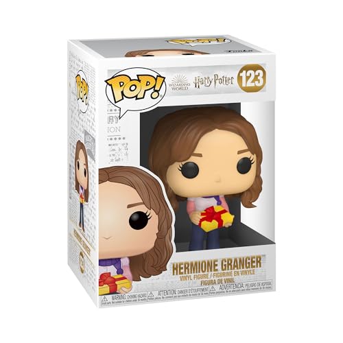 Funko Pop! Harry Potter: Holiday - Ron Weasley - Hermione Granger 1- Figura In Vinile Da Collezione - Idea Regalo - Merchandising Ufficiale - Giocatto