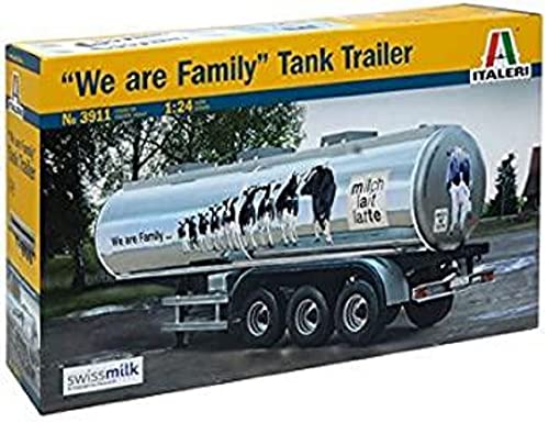 Italeri 3911 - Classic Tank Trailer "We Are Family" Model Kit Scala 1:24