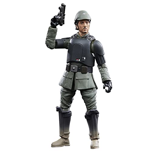Star Wars Hasbro The Vintage Collection Cassian (Missione Aldhani) Andor 9,5 Cm Action Figure, Multicolore, 3.75 Inch, F7329