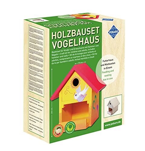 Pebaro 466 - Kit Di Legno Artigianato Birdhouse