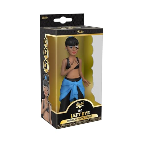 Funko Vinyl Gold 5": Tlc - Lisa Left Eye Lopes - Left Eye - Figura D'Azione In Vinile Da Collezione - Idea Regalo Per Il Compleanno - Merchandising Uf