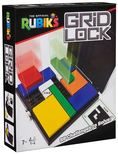 Gioco Rubik'S Cube Gridlock, Gioco Di Risoluzione Di Problemi Ispirato Al Classico Giocattolo Tattile E Rompicapo, Per Adulti E Bambini Dai 7 Anni In
