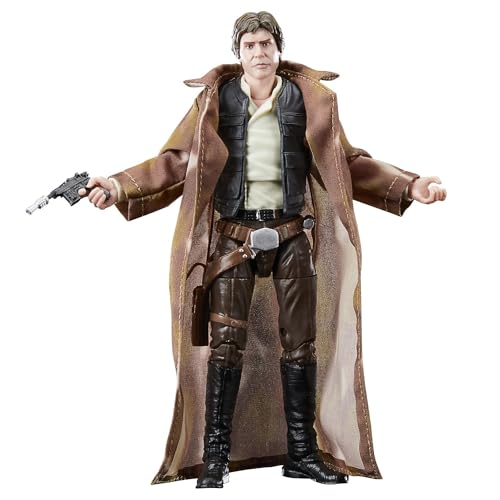 Star Wars Hasbro The Black Series, Han Solo, Action Figure Collezionabili Per Adulti Da 15 Cm Per Il 40° Anniversario Del Film Ritorno Dello Jedi, Dai