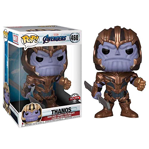 Funko Pop! Figure Marvel Avengers Endgame Thanos 25 Cm - Figura In Vinile Da Collezione - Idea Regalo - Merchandising Ufficiale - Giocattoli Per Bambi