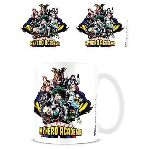 Pyramid International My Hero Academia (Character Burst) Mug, 50 W, 320 Milliliters, Ceramica, Multicolore