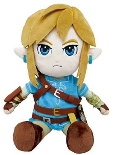 Sanei The Legend Of Zelda Breath Of The Wild Botw Link 12" Stuffed Plush