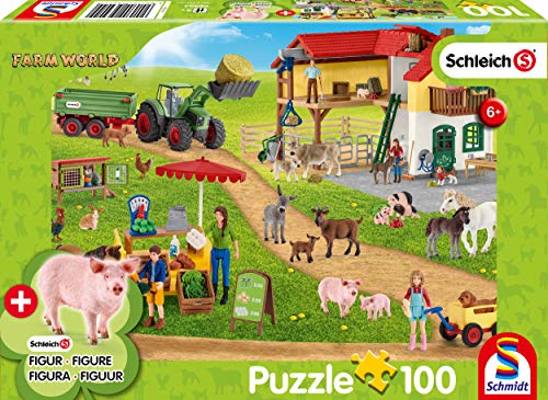 Schmidt Cgs_56404 The Farmers' Market (100Pc) Inc. Puzzle, Multicolor