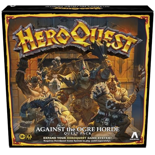 Avalon Hill Pacchetto Missioni Heroquest Against The Orde Orda | Gioco Di Ruolo | Età 14+ Anni | Da 2 A 5 Giocatori | Richiede Il Sistema Di Gioco Her