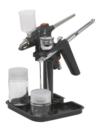 Tamiya 74539 Spray-Work - Supporto Aerografo Ii, Colore: Nero