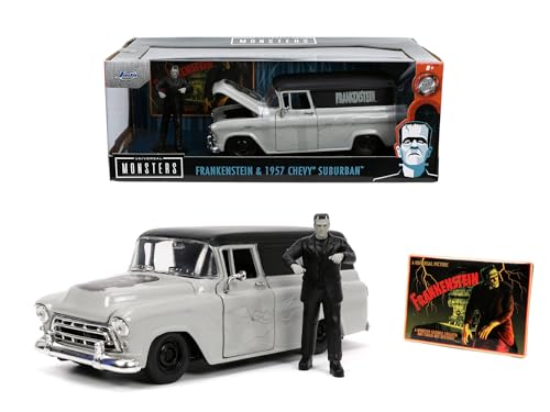 Jada - Frankenstein Chevy Suburban Del 1957, 253255032, + 8 Anni, Scala 1:24