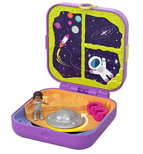 Polly Pocket, Cofanetto Viaggio Nello Spazio, Giocattolo Per Bambini 4+Anni, Gdl84