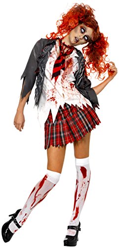 High School Horror Zombie Schoolgirl Costume (L)