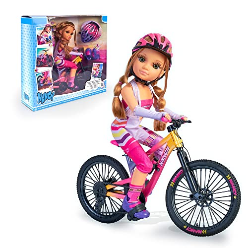 Nancy Giorno In Mountain Bike Bambole, Multicolore, Taglia Unica, 700017339