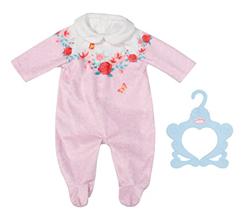 Baby Annabell 706817 Fit 43Cm Dolls-Set Includes Supersoft Pink Romper And Clothes Hanger-Suitable For Children Aged 3+ Years-706817