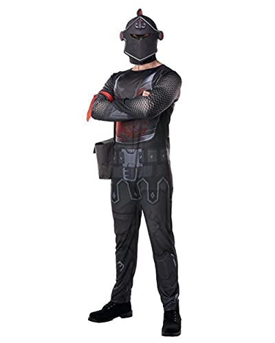 Rubie'S - Costume Ufficiale Del Cavaliere Nero Di Fortnite, Skin Di Gioco